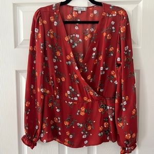 Crave Fame Orange top